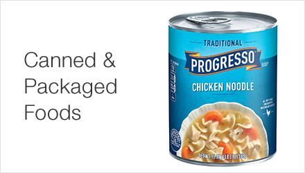 Canned &amp; Packaged Foods