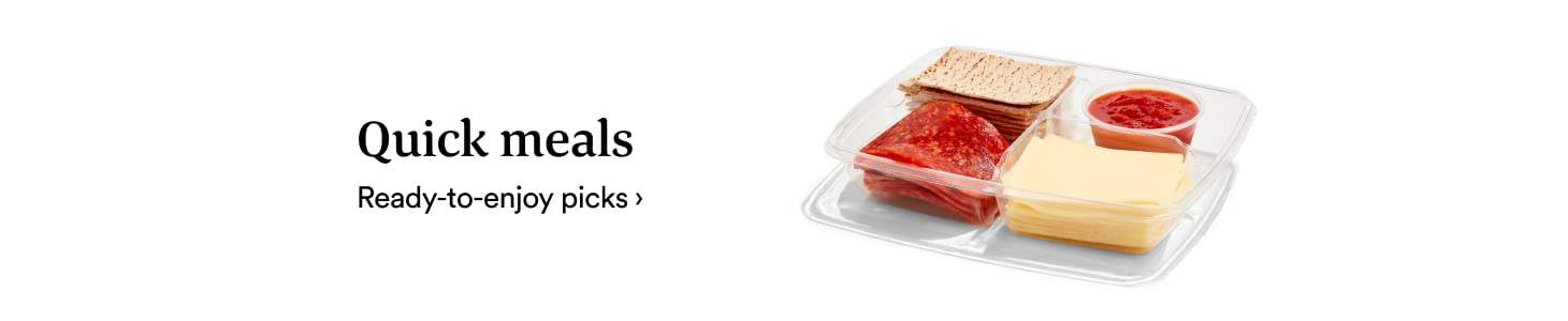 Quick meals. Ready-to-enjoy picks ›