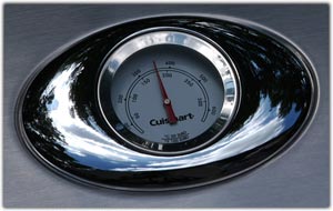 Integrated temperature gauge