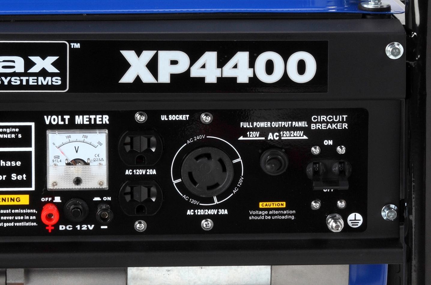 DuroMax XP4400CA, 3500 Running Watts/4400 Starting Watts