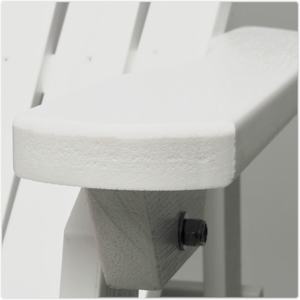 Highwood adirondack detail white