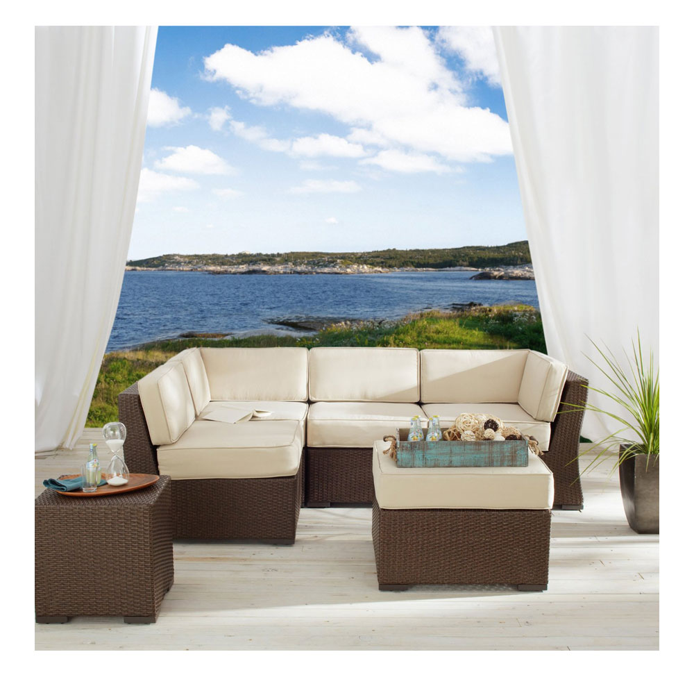 Strathwood Griffen AllWeather Garden Furniture Wicker / Poly Rattan
