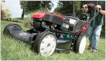 troy-bilt TB350 outside