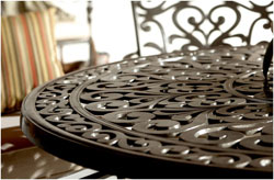 Amazon Com Strathwood St Thomas Cast Aluminum Dining Collection
