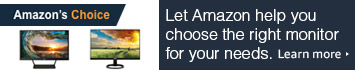 Amazon's Choice for Monitors