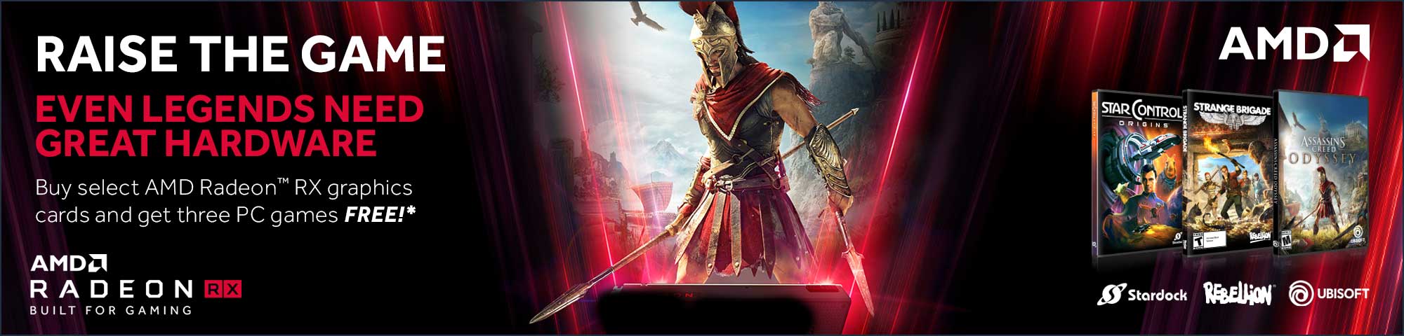 AMD Game bundle Billboard