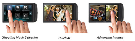 Canon PowerShot SD3500IS 14.1 MP Digital Camera with 3.5-Inch Touch Panel LCD and 5x Ultra Wide Angle Optical Image Stabilized Zoom (Black)