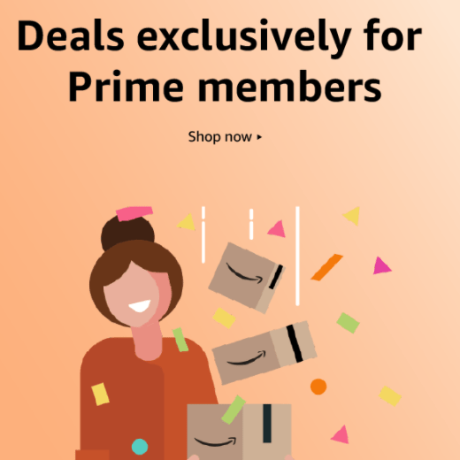 Hundreds of thousands of Prime exclusive deals daily