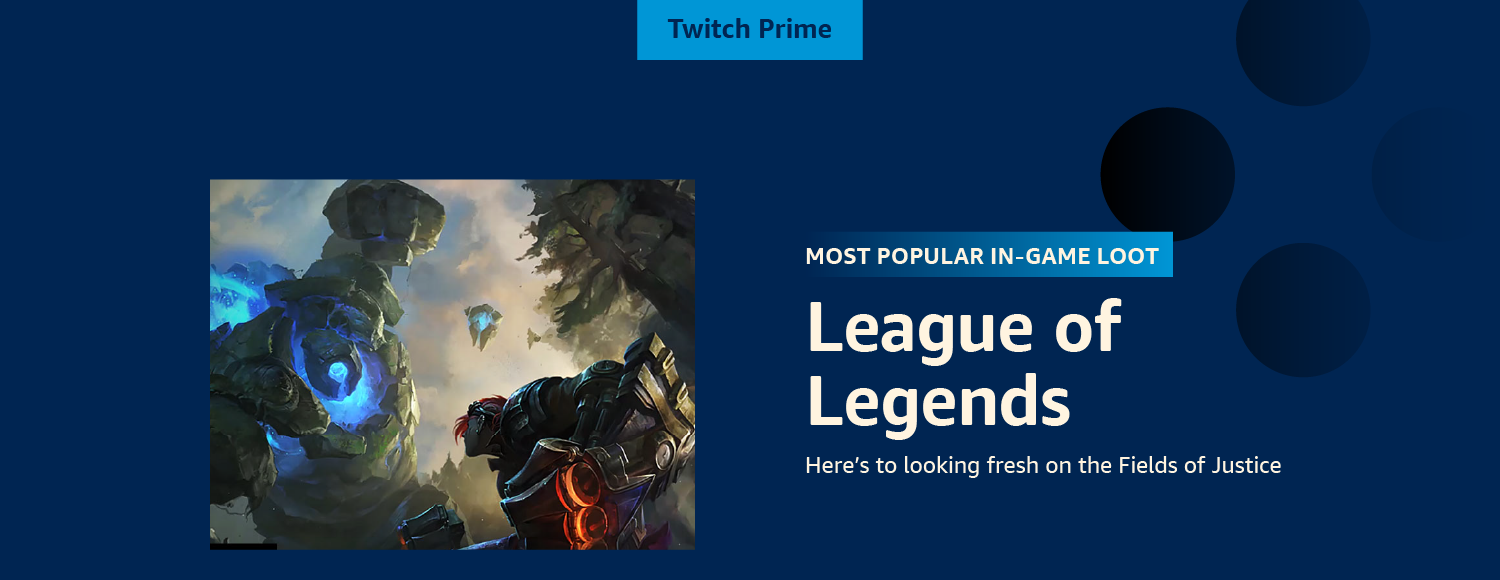 Most popular in-game loot: League of Legends