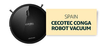 Spain: Cecotec Conga Robot Vacuum