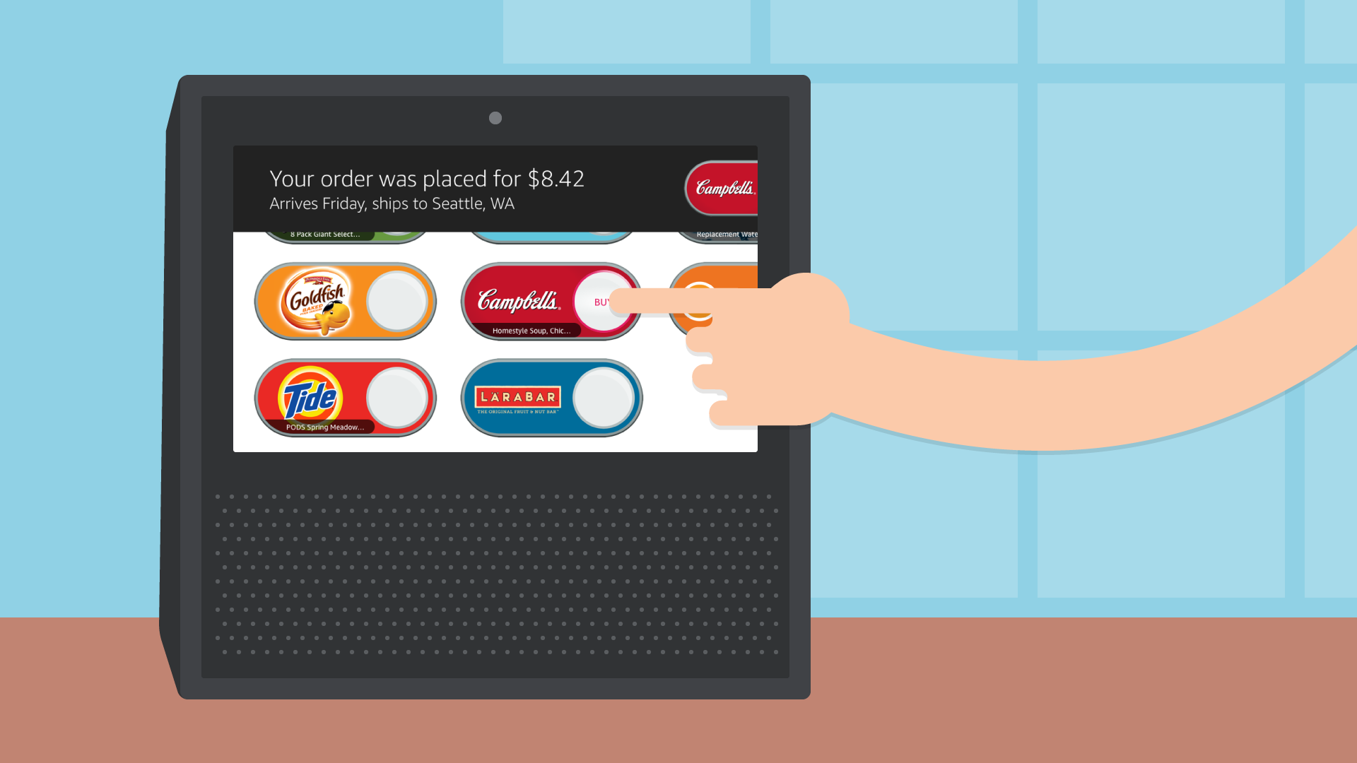 Dash Buttons on Echo Show