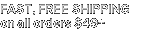 Free 1-2 Day Shipping on all orders $49+