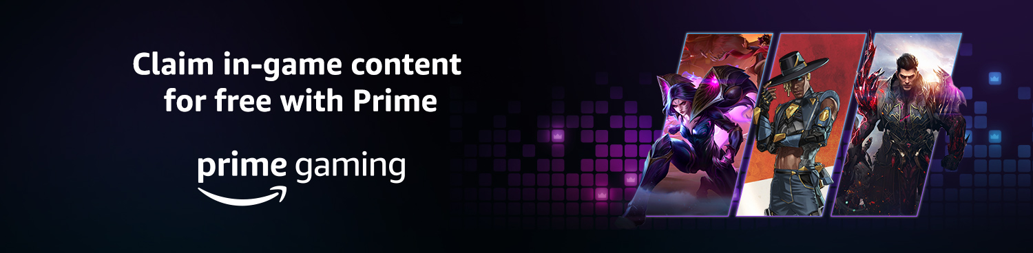 Claim in-game content for free with Prime