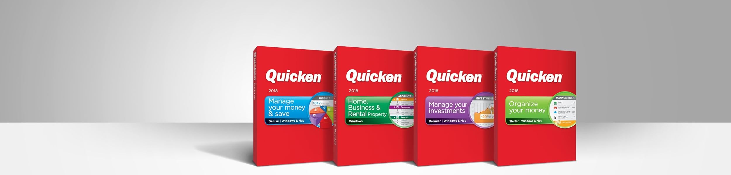 Quicken 2018 - Take control of your financial life