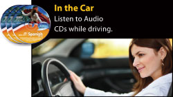 Listen to Audio CDs while driving.