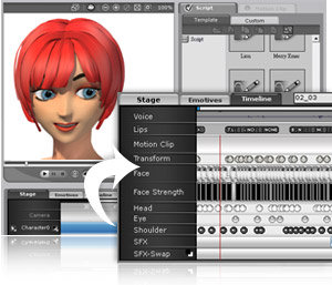 Timeline Editor for Commanding Performance