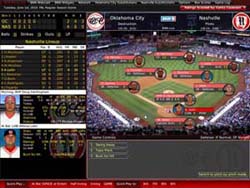 Real major league rosters.