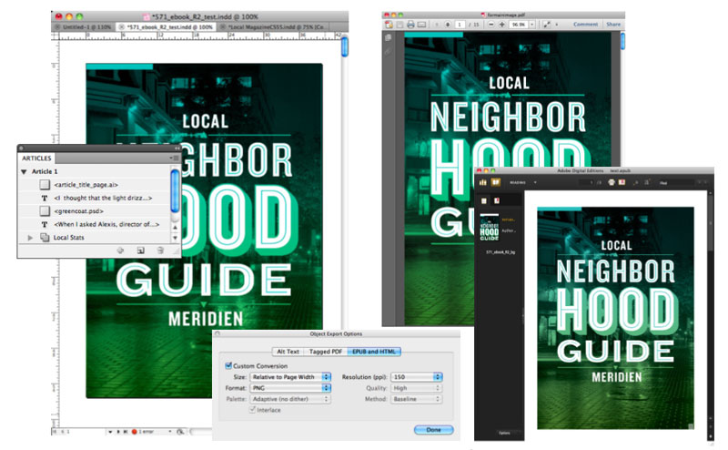 how to create ebook in indesign cs5
