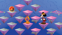 Type the words before the enemies ruin your plans in Mickey Mouse and the Pyramid of Peril.