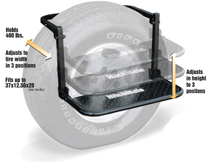 Heininger 4040 HitchMate escalones para montar en neumático