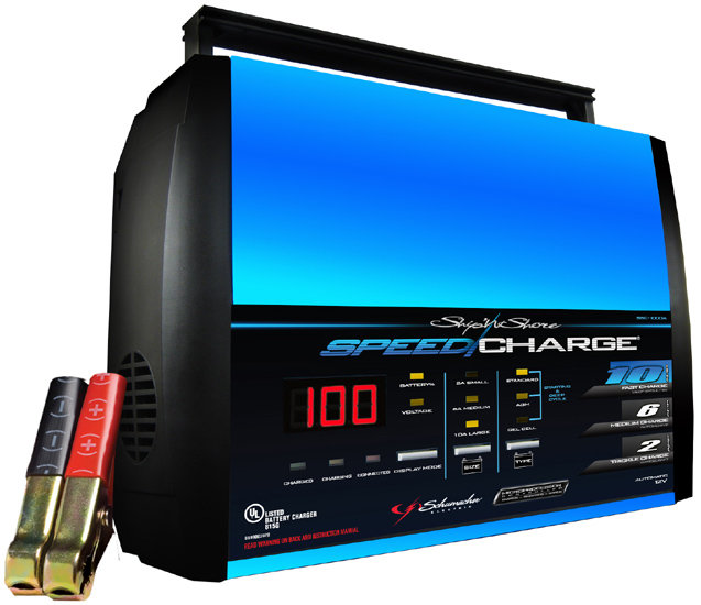 Schumacher SSC1000A SpeedCharge 2/6/10 Amp Battery Charger