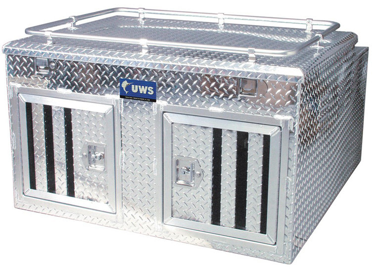 UWS DB4848N 48" Northern 2Door Deep Dog Box with Divider