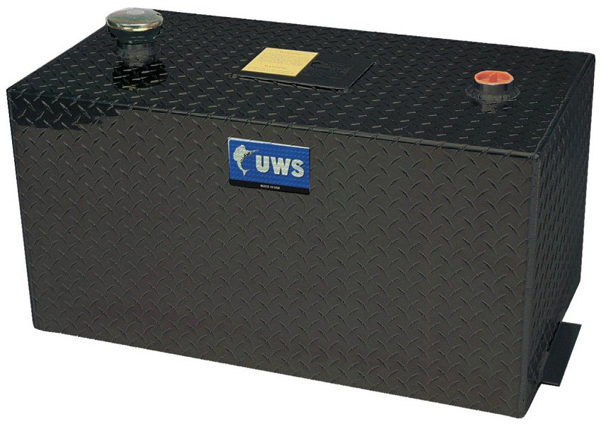 UWS TT45RT/PBLK Black 45 Gallon Rectangular Transfer
