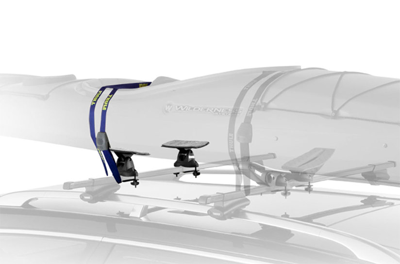 Thule 875XT HydroGlide XT Rooftop Kayak Carrier, Black