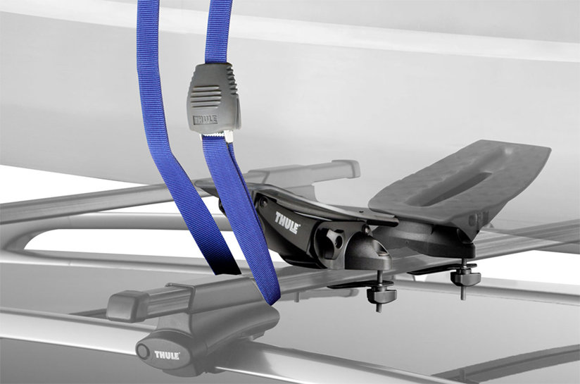 Thule 878XT SettoGo Rooftop Kayak Carrier, Black, One