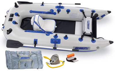 Amazon.com : Sea Eagle 285FPB Frameless Pontoon Boat ...