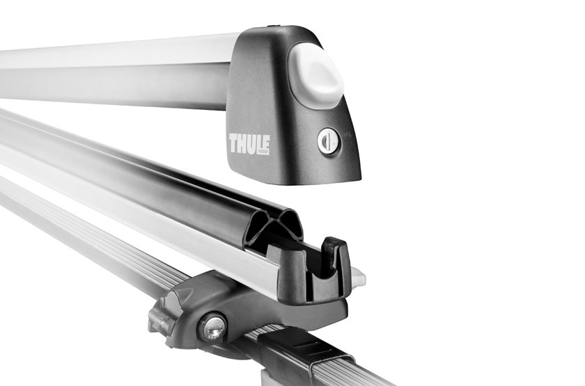 Thule Universal Flat Top 4Pair Fat Skis with Locks