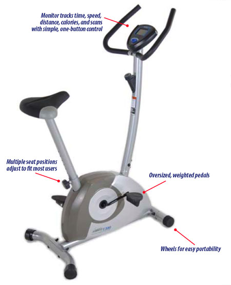 stamina exercise bike & strength system