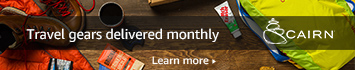 Cairn: Discover top quality hiking, travel and camping gear monthly.
