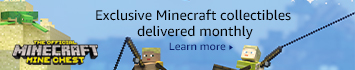 Mine Chest: Every chest is filled with exclusive Minecraft merch, including a full-color T-shirt, collectibles, toys, and more.