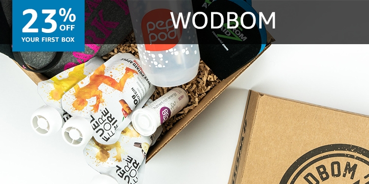 23% off your first box of WODBOM