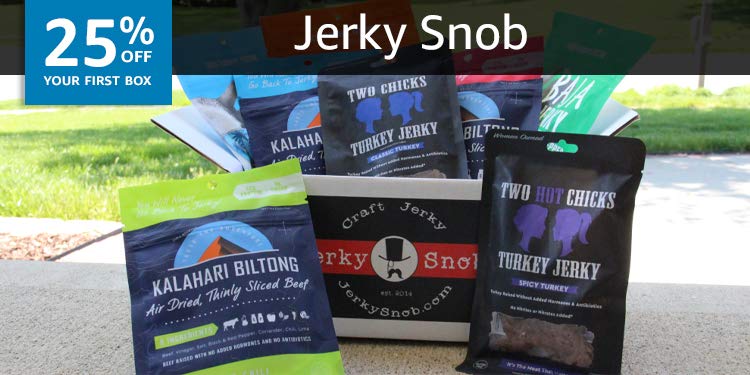 Jerky Snob - High Quality Delicious and Healthy Jerky Subscription