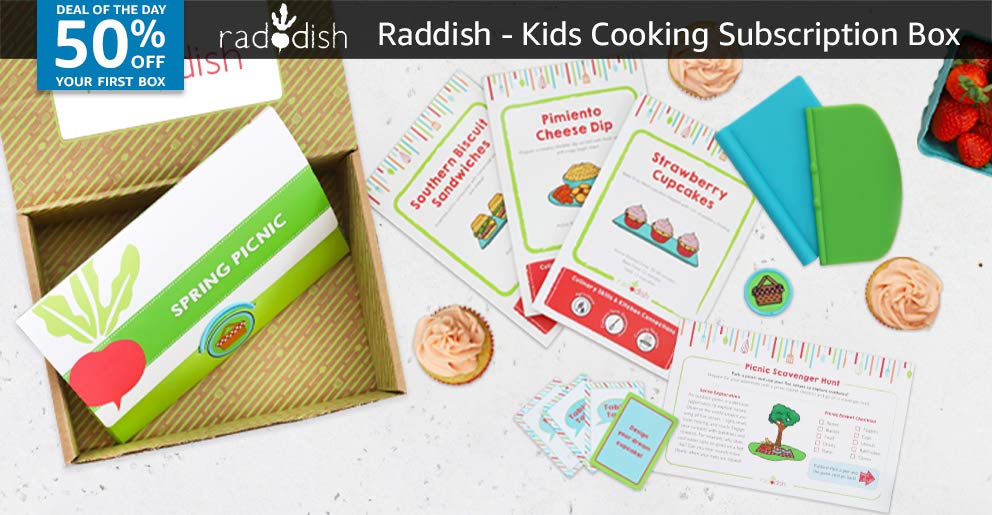 Raddish - Kids Cooking Subscription Box