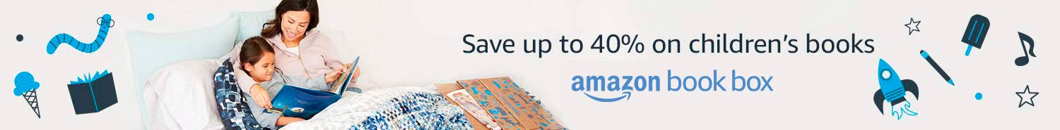 Save up to 40% on children's books with Amazon Book Box