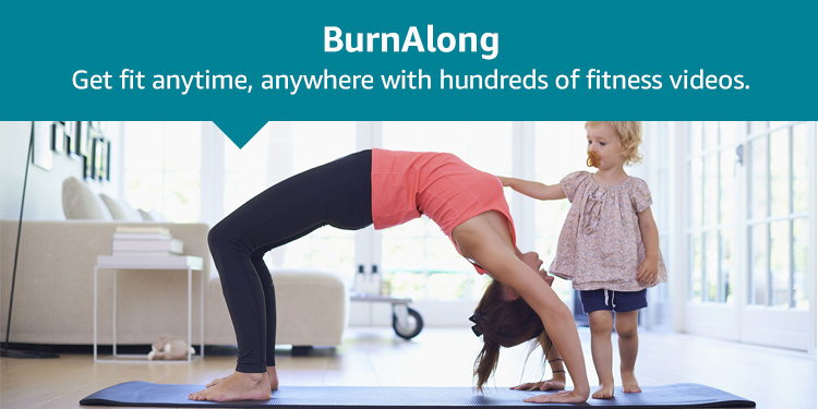 BurnAlong: Hundreds of fitness videos, get fit anytime, anywhere.