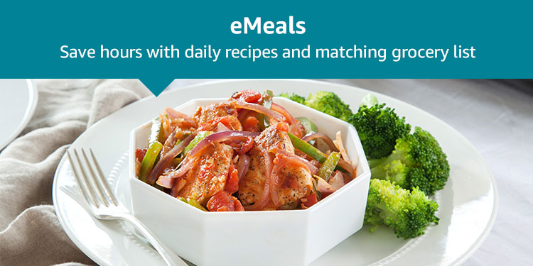 eMeals: Save hours with daily recipes and matching grocery list