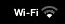 image of Wi-Fi status - weak 
			 