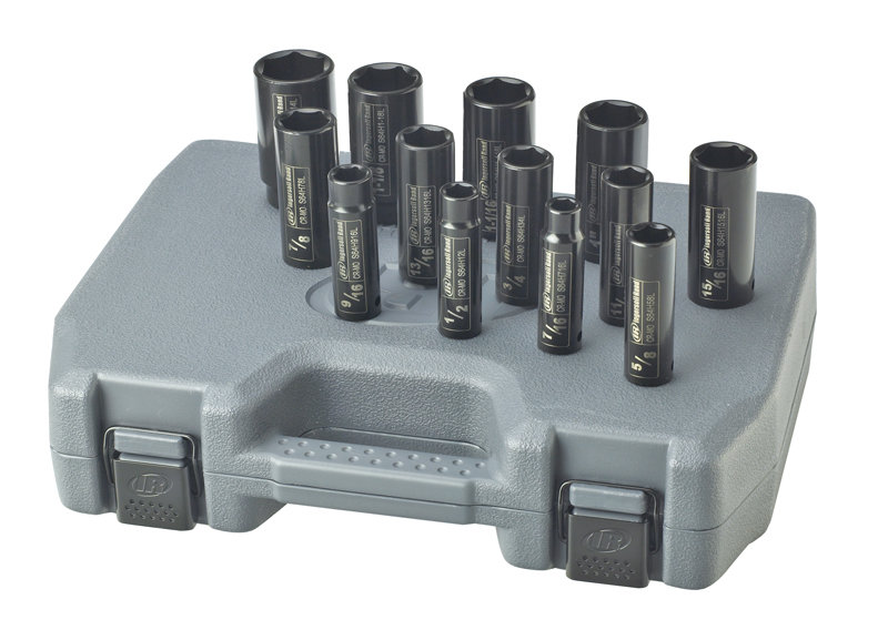 INGERSOLL RAND SK4H13LN Impact Socket Set,1/2" Drive Size