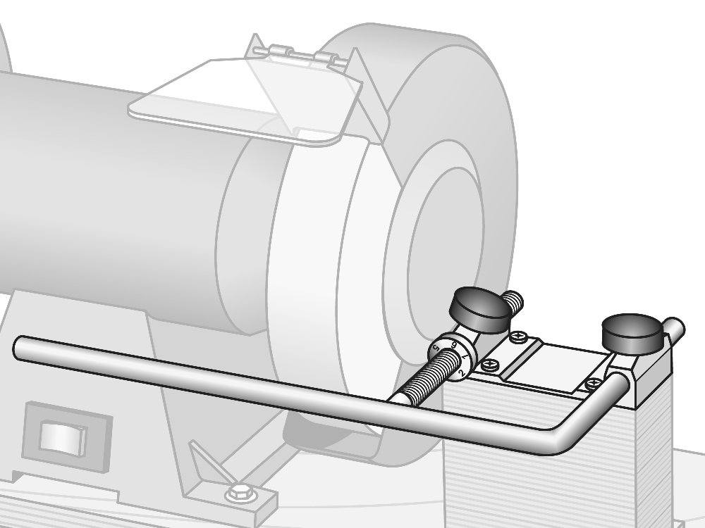 Tormek BGM100 Bench Grinder Tool Rest Mount Kit for Tormek Sharpening