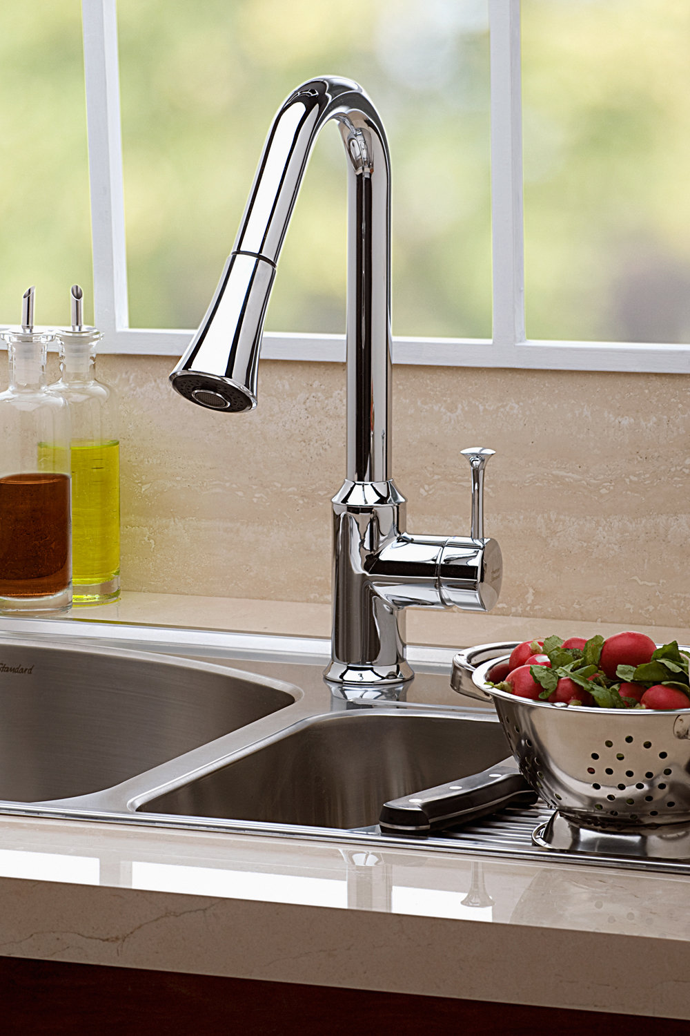 American Standard 4332.300.075 Pekoe Pull Down Kitchen Faucet