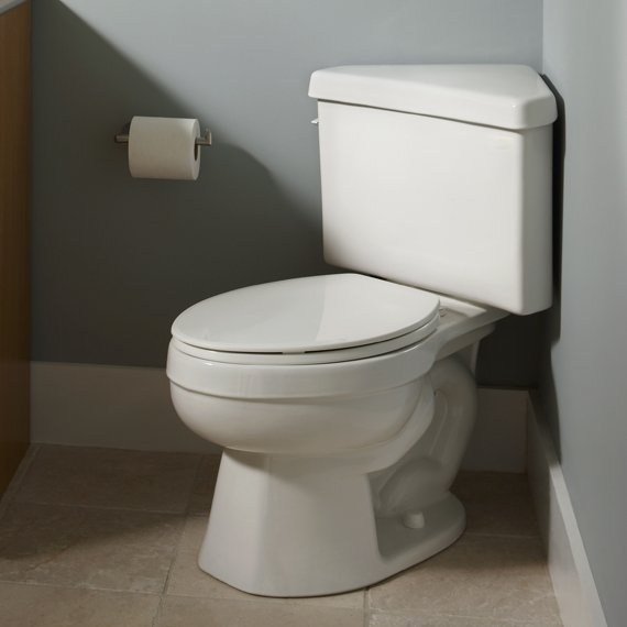 American Standard 4338.016.020 Titan Pro Triangle Toilet Tank, White