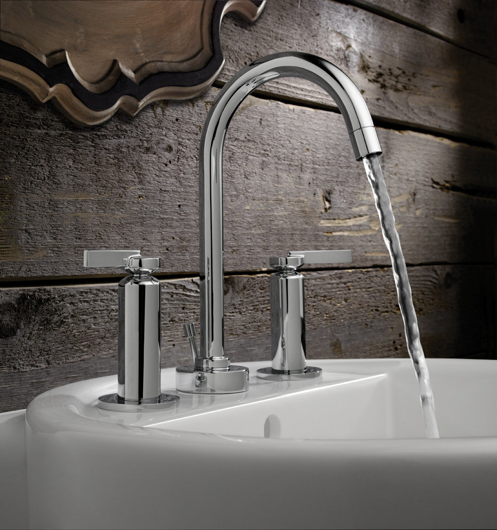 Jado 847033.100 Stoic Widespread Lavatory Faucet with Cy Handles