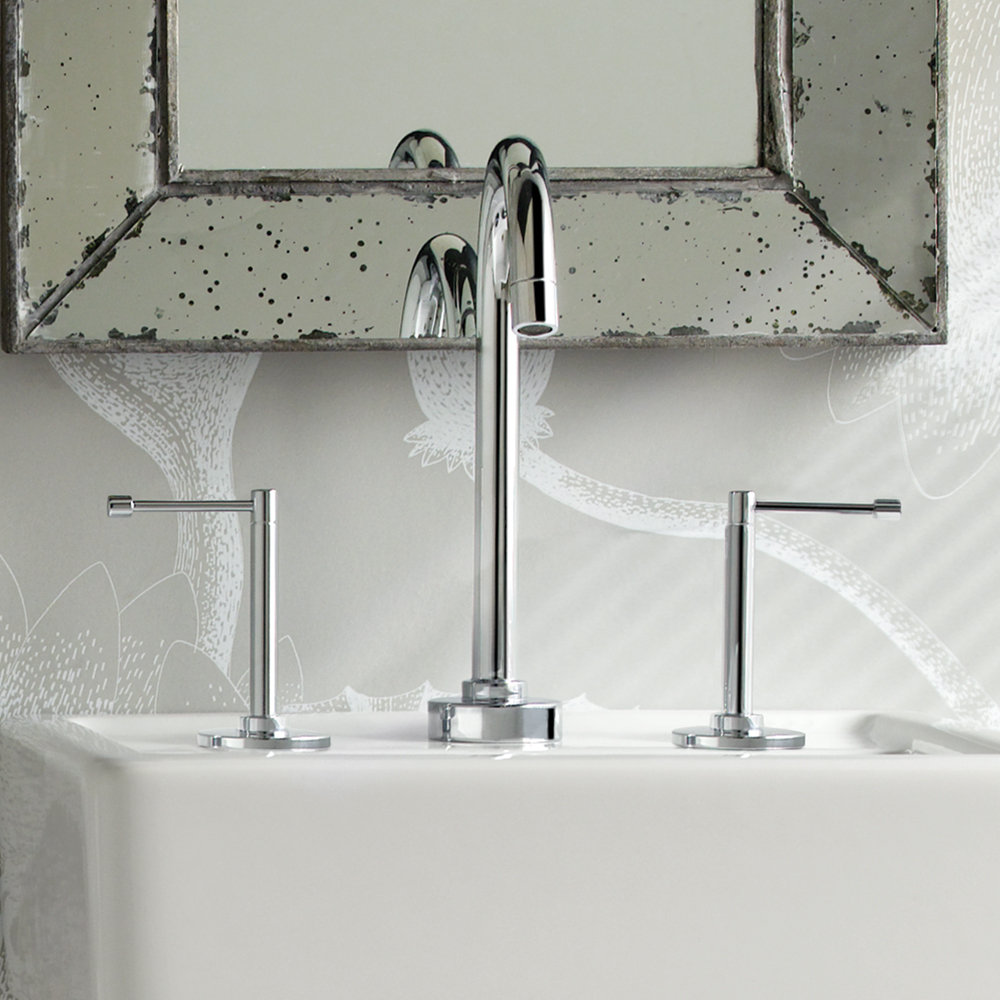 Jado 847133.100 Stoic Widespread Lavatory Faucet with Loop Handles