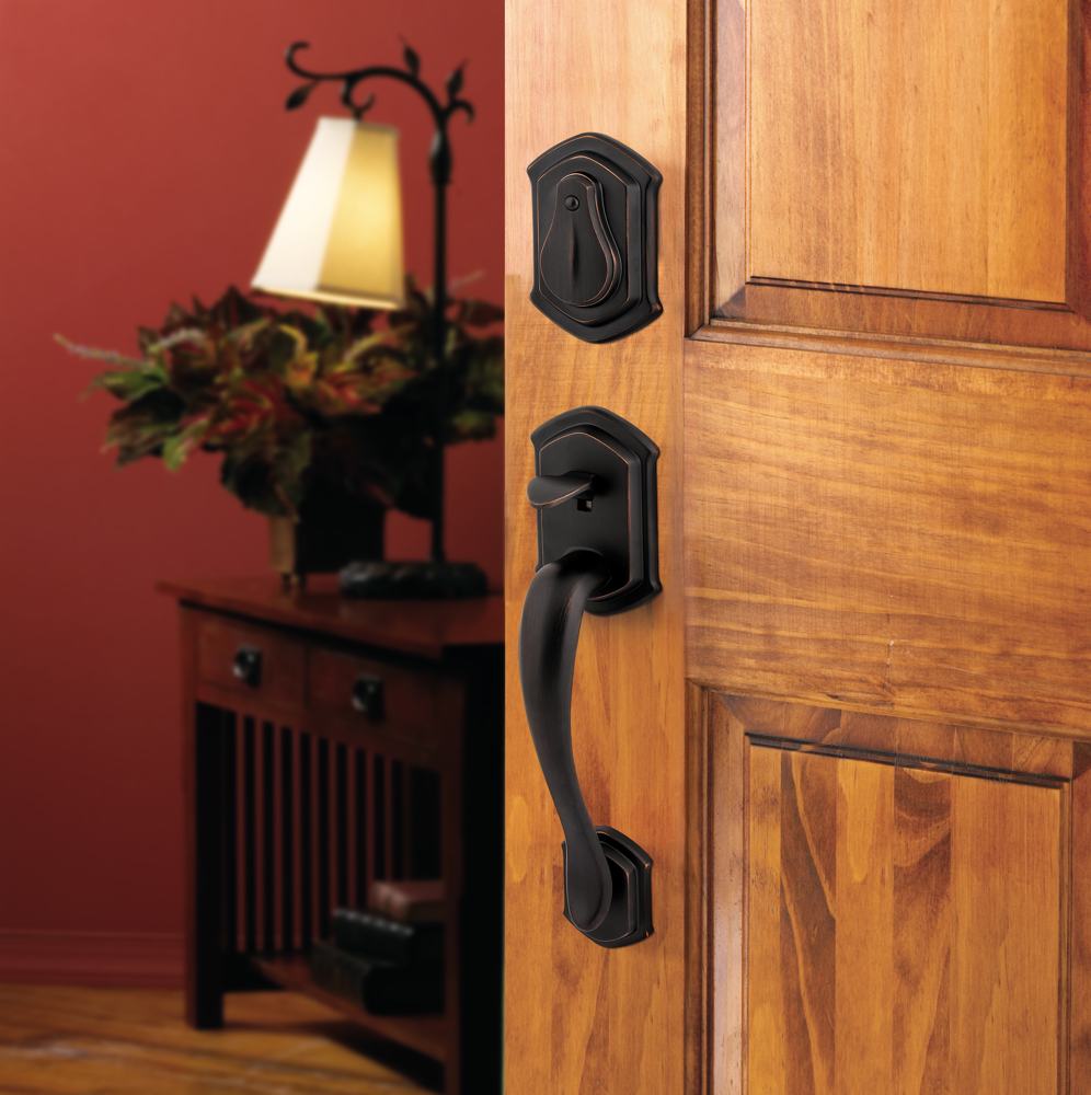 Baldwin Prestige Madrina Lever Front Entry Door Handleset Lock