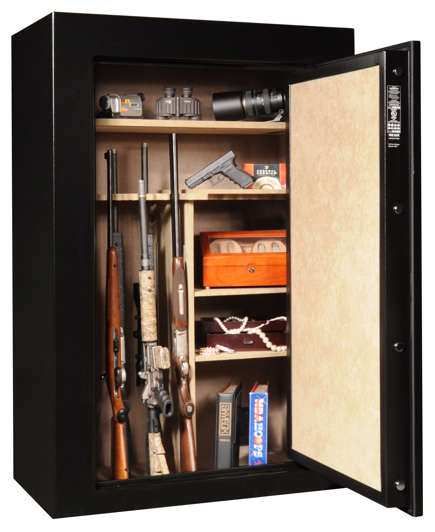 Cannon Safe S40 Scout Series Fire Safe, HammerTone Black