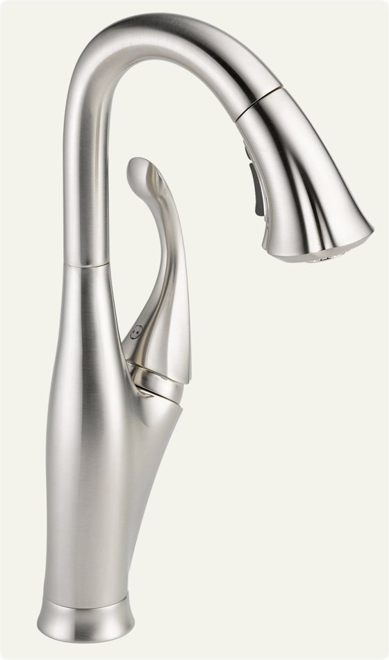 Delta 9992SSDST Addison Single Handle Bar Prep Faucet, Stainless